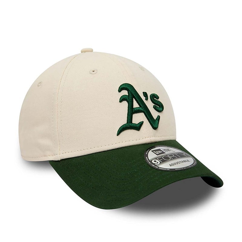 9forty New Era Oakland Athletics MLB Adjustable Gorras Creme | DE1568029