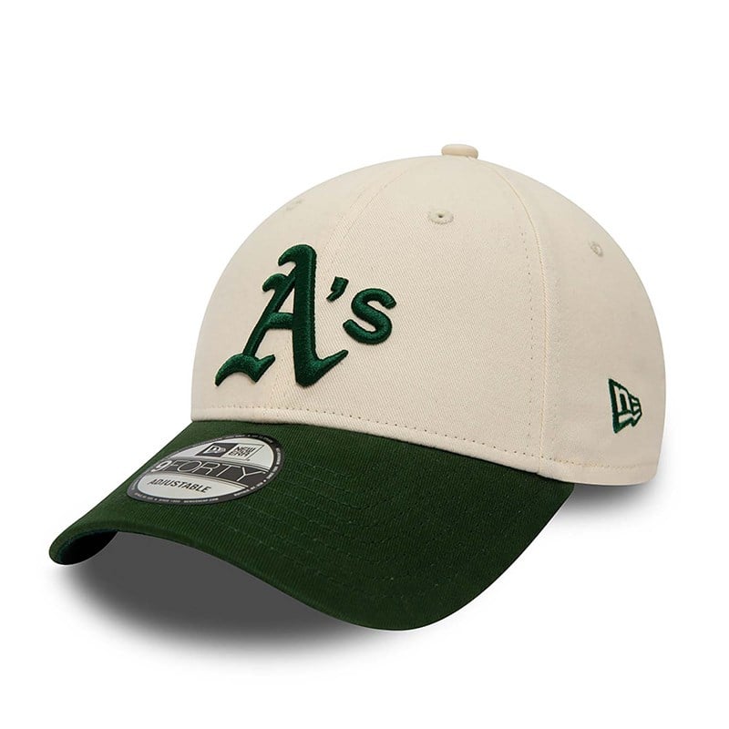 9forty New Era Oakland Athletics MLB Adjustable Gorras Creme | DE1568029