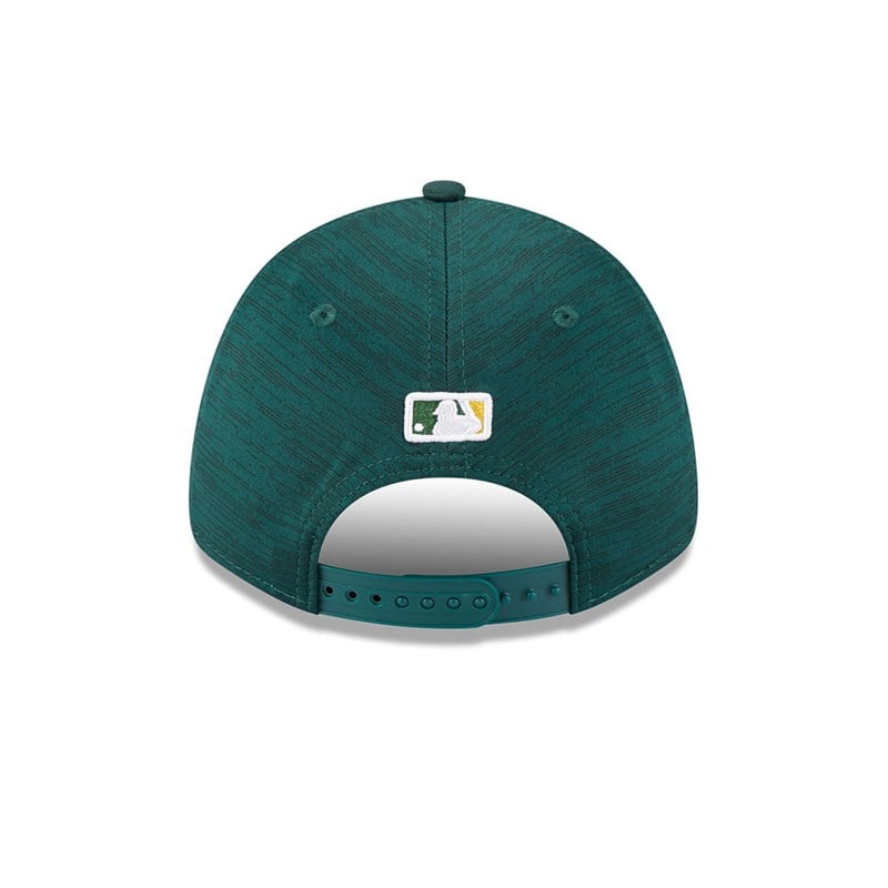 9forty New Era Oakland Athletics MLB Clubhouse Adjustable Gorras Verdes | RM0785943