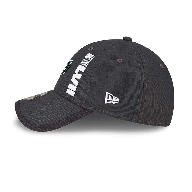 9forty New Era Philadelphia Eagles Super Bowl Lvii Opening Night Adjustable Gorras Grises | VE7098415