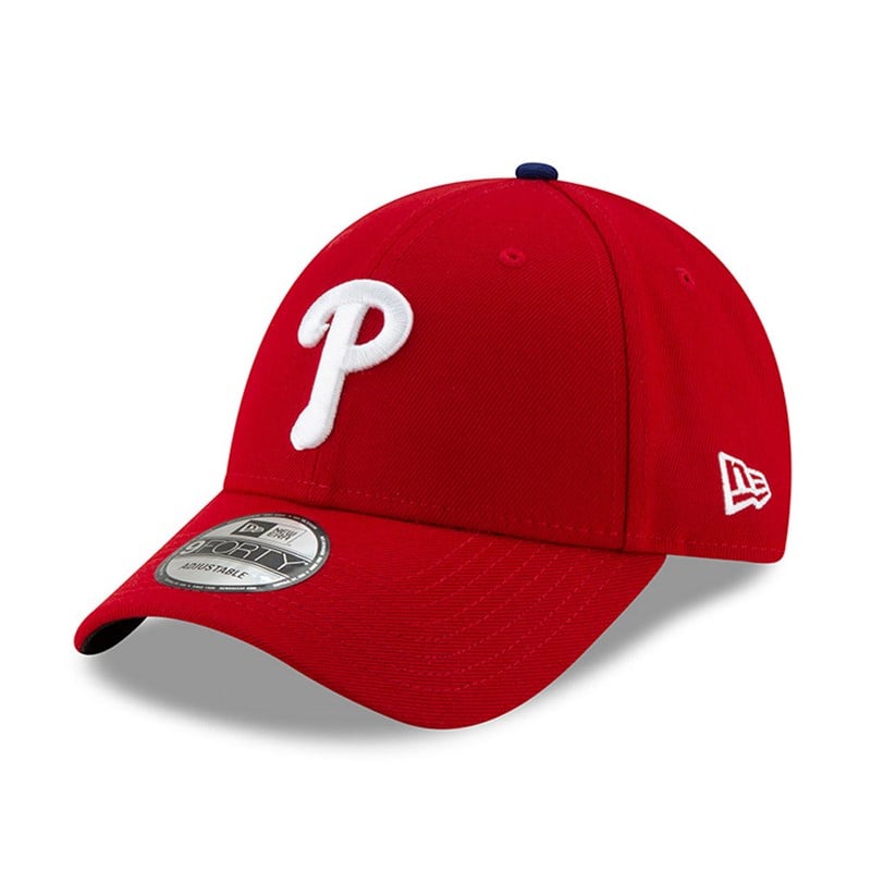 9forty New Era Philadelphia Phillies League Gorras Rojos | IY3794651