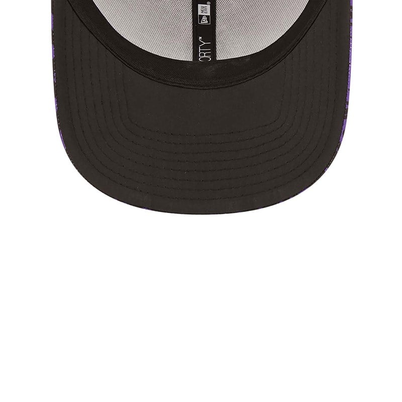 9forty New Era Tottenham Hotspur Fc All Over Print Adjustable Gorras Negros | SR5091724