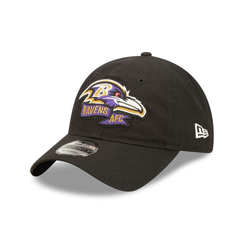 9twenty New Era Baltimore Ravens NFL Sideline 2022 Adjustable Gorras Negros | SM4701258