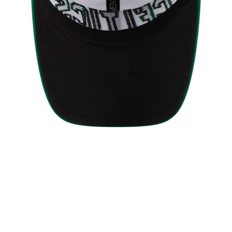 9twenty New Era Boston Celtics NBA Back Half Adjustable Gorras Verdes | VU2314905