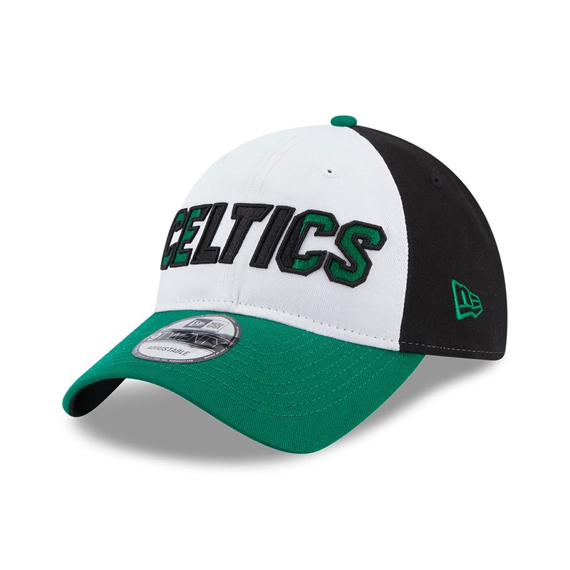 9twenty New Era Boston Celtics NBA Back Half Adjustable Gorras Verdes | VU2314905