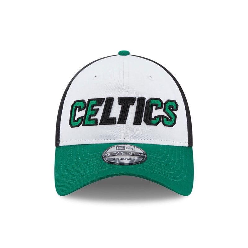 9twenty New Era Boston Celtics NBA Back Half Adjustable Gorras Verdes | VU2314905