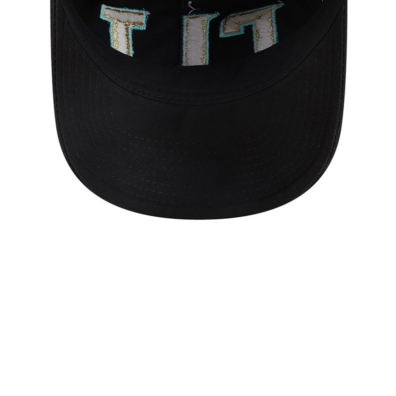 9twenty New Era Charlotte Hornets Authentics City Edition Adjustable Gorras Negros | UE4216903