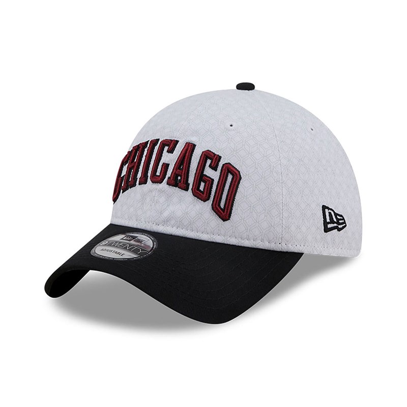 9twenty New Era Chicago Bulls Authentics City Edition Adjustable Gorras Blancos | XN4208751