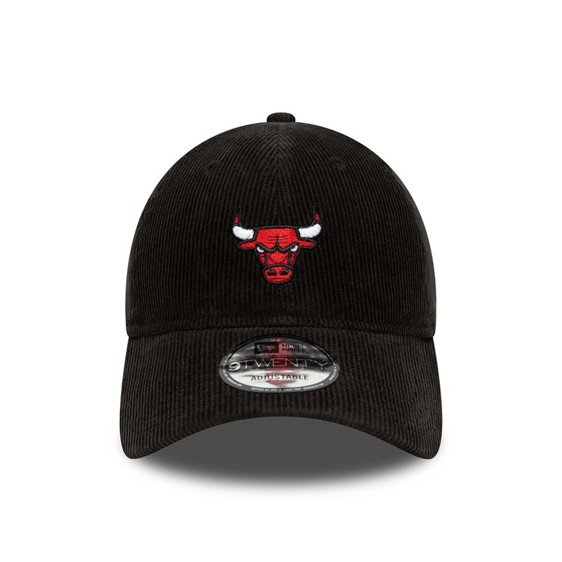 9twenty New Era Chicago Bulls Mini Logo Adjustable Gorras Negros | SF4163578