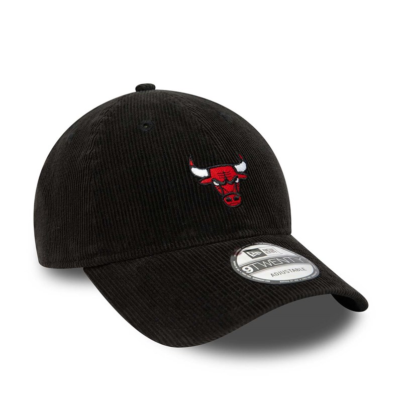 9twenty New Era Chicago Bulls Mini Logo Adjustable Gorras Negros | SF4163578