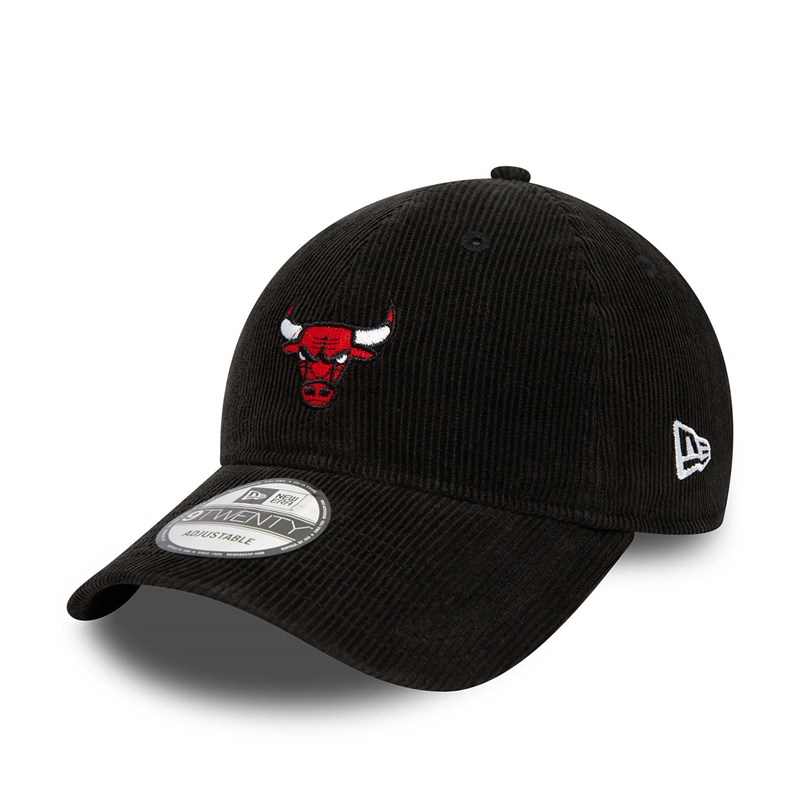 9twenty New Era Chicago Bulls Mini Logo Adjustable Gorras Negros | SF4163578