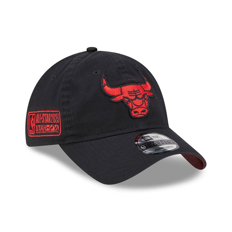 9twenty New Era Chicago Bulls NBA All Star Game Adjustable Gorras Negros | YO3419825