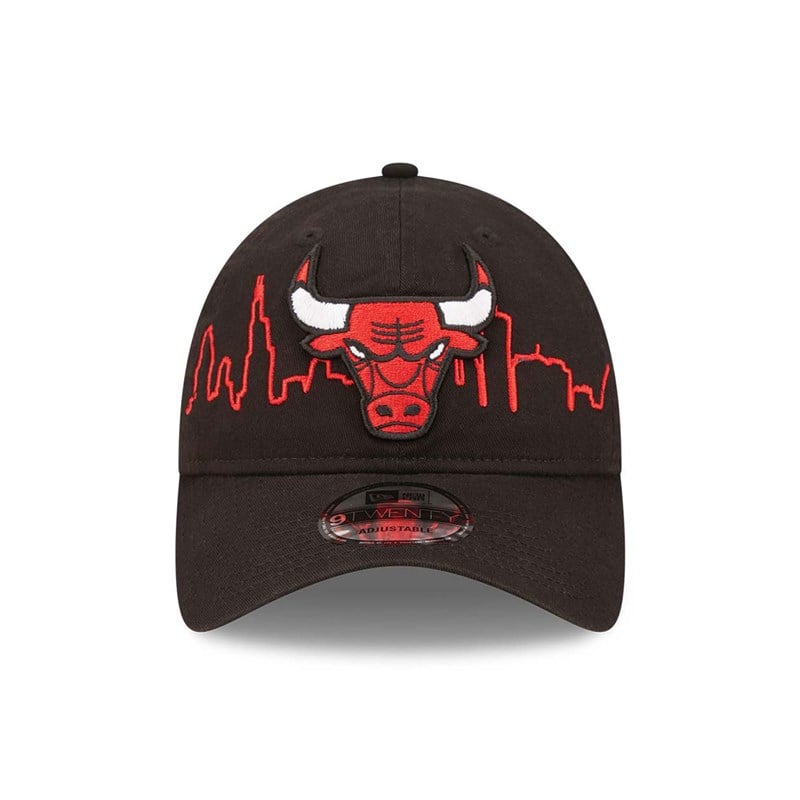 9twenty New Era Chicago Bulls NBA Tip Off 2022 Adjustable Gorras Negros | XZ3179240