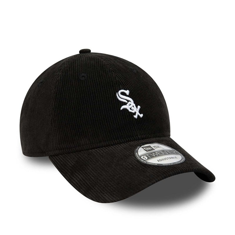 9twenty New Era Chicago Sox Mini Logo Adjustable Gorras Negros | NI6870193