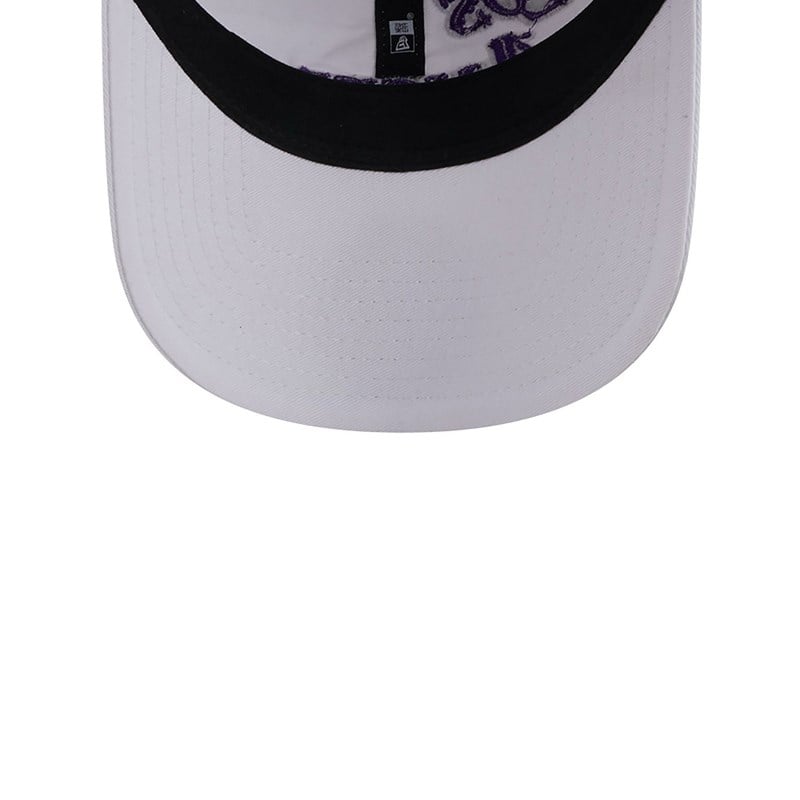 9twenty New Era La Lakers Authentics City Edition Adjustable Gorras Blancos | UZ3189542