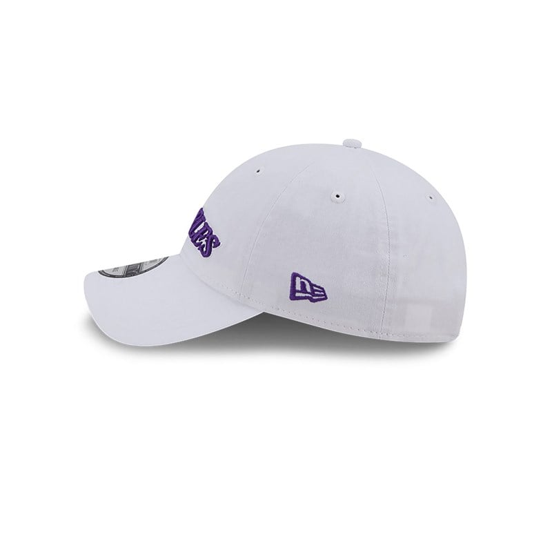 9twenty New Era La Lakers Authentics City Edition Adjustable Gorras Blancos | UZ3189542