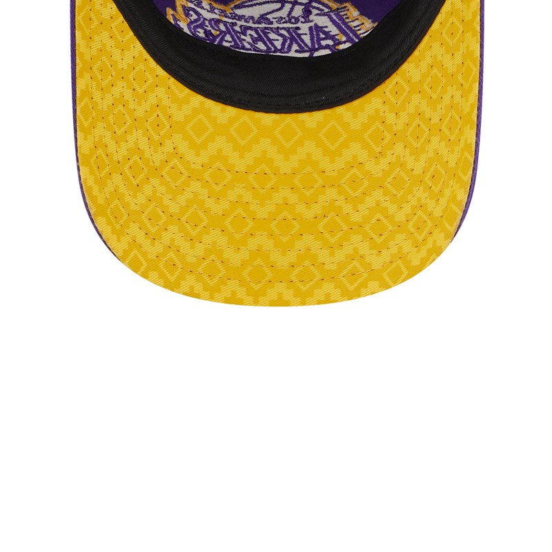 9twenty New Era La Lakers NBA All Star Game Adjustable Gorras Morados | QT5687043