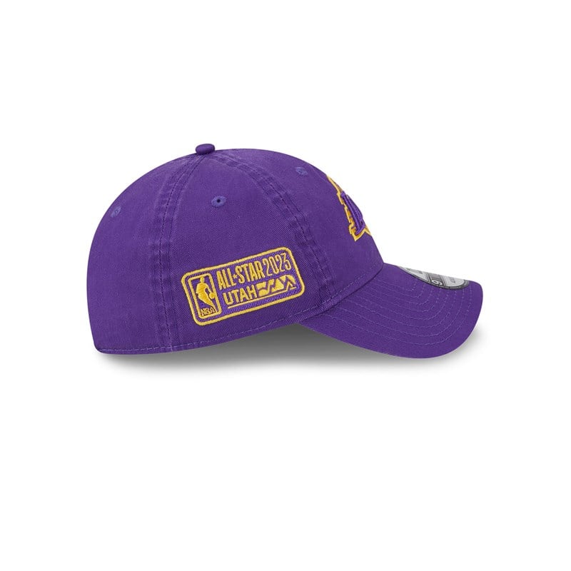 9twenty New Era La Lakers NBA All Star Game Adjustable Gorras Morados | QT5687043