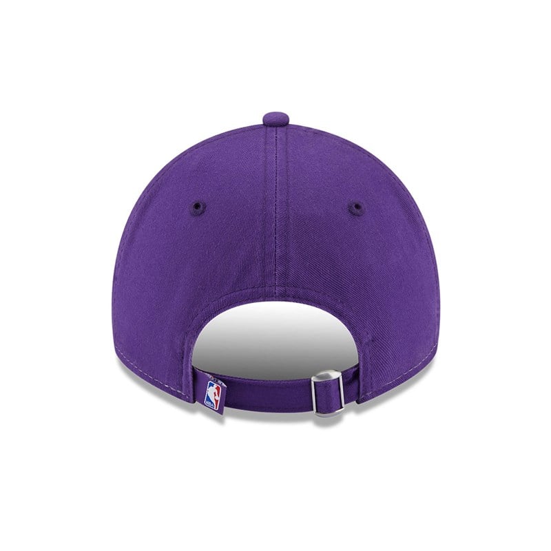 9twenty New Era La Lakers NBA Back Half Adjustable Gorras Morados | IS7809634