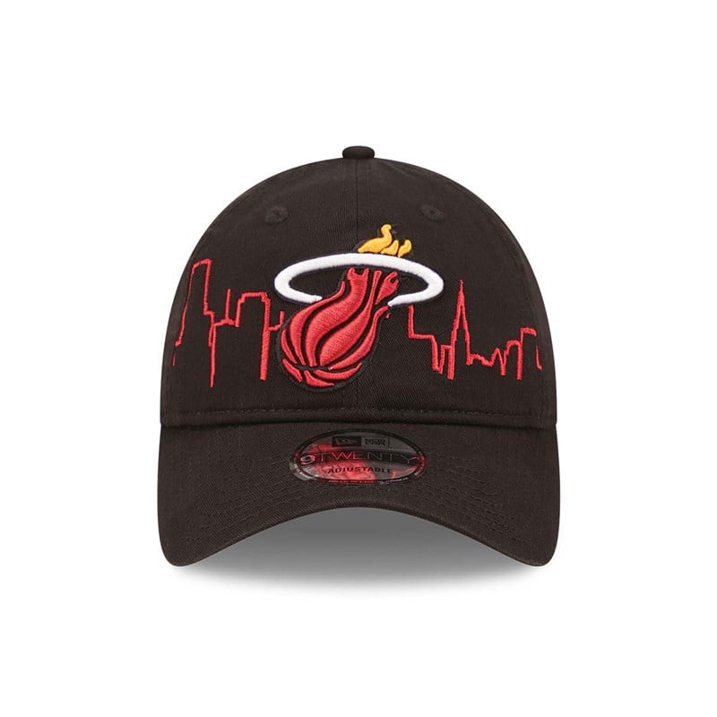 9twenty New Era Miami Heat NBA Tip Off 2022 Adjustable Gorras Negros | ED8139425