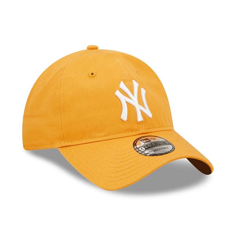 9twenty New Era New York Yankees League Essential Adjustable Gorras Naranjas | UM6534109