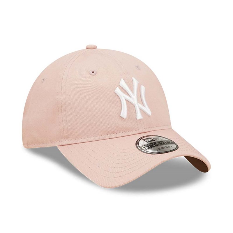 9twenty New Era New York Yankees League Essential Adjustable Gorras Rosas | YB0294386