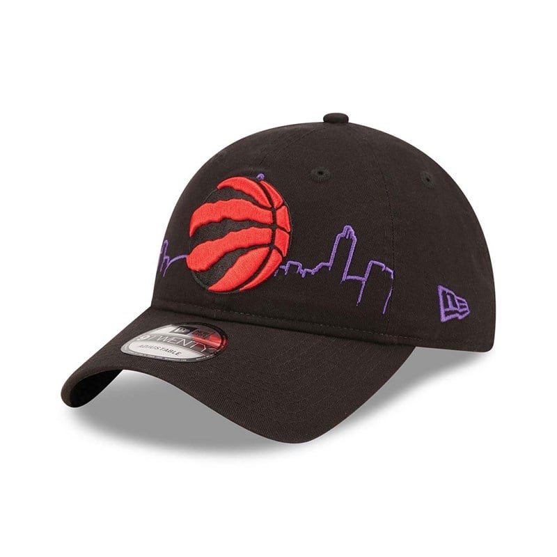 9twenty New Era Toronto Raptors NBA Tip Off 2022 Adjustable Gorras Negros | UJ5192837