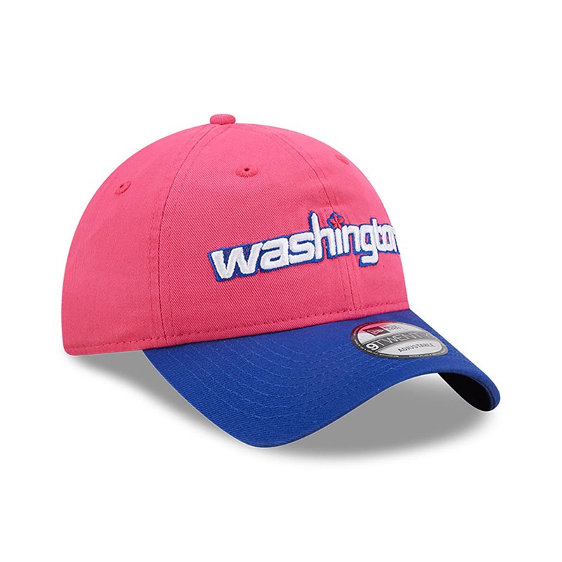 9twenty New Era Washington Wizards Authentics Edition Adjustable Gorras Rosas | ZS3095281