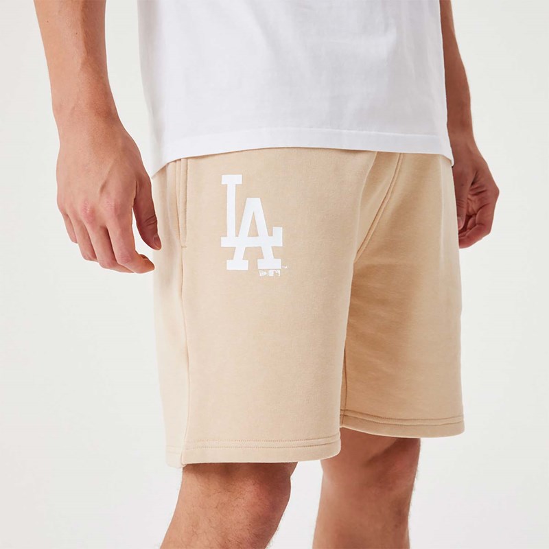 Bermudas New Era La Dodgers MLB League Essential Creme | JO5761308