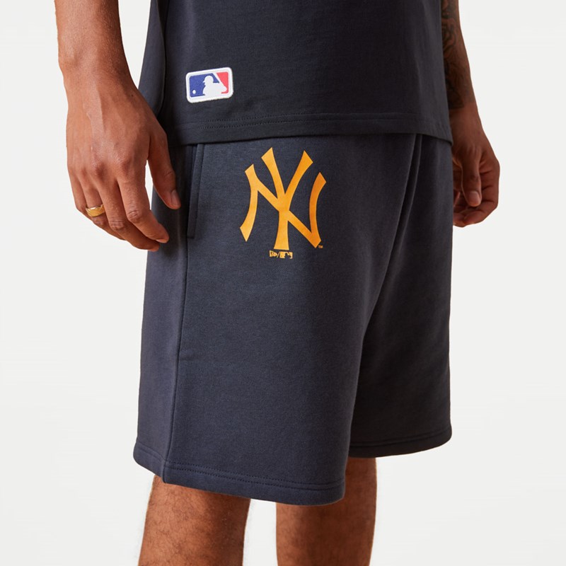 Bermudas New Era New York Yankees MLB Team Logo Azules | UY9381245