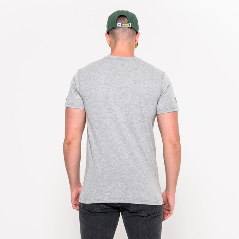 Camiseta New Era Bay Packers Team Logo Grises | SC5349062