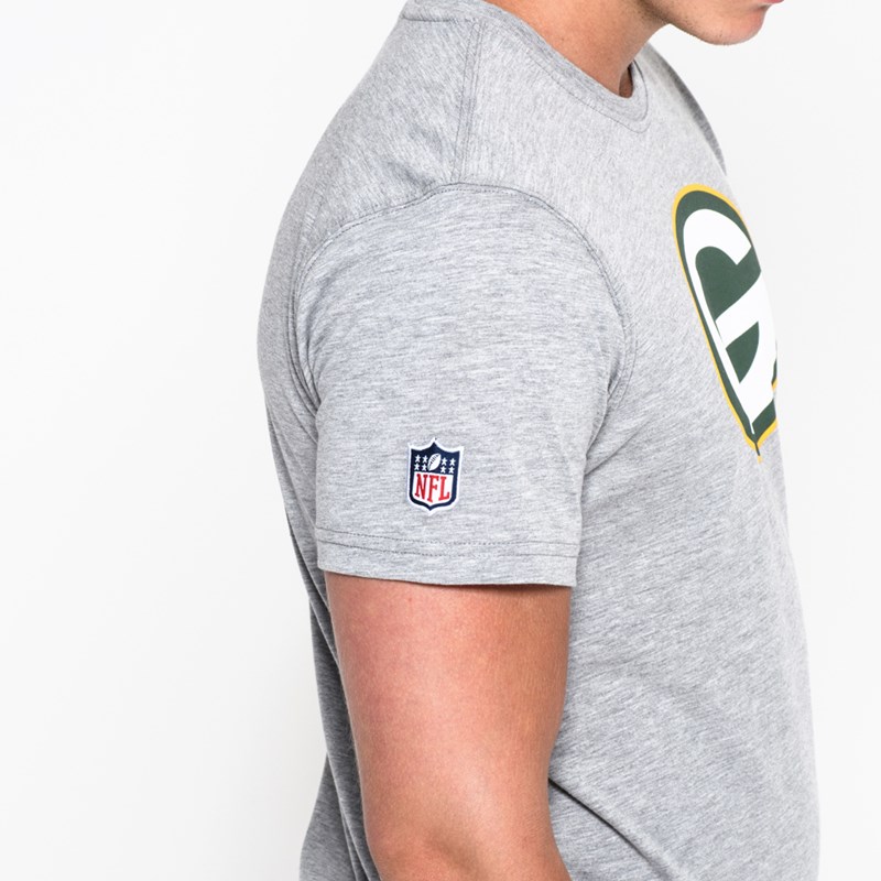 Camiseta New Era Bay Packers Team Logo Grises | SC5349062