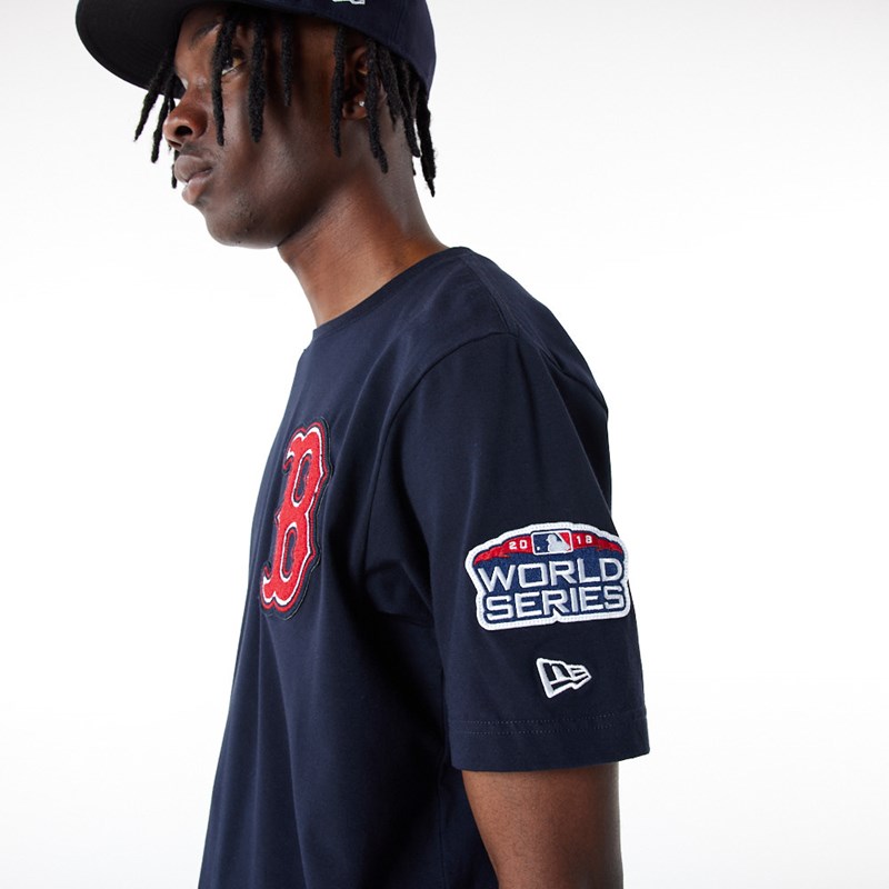 Camiseta New Era Boston Sox MLB Logo Select Azules | RZ6159327