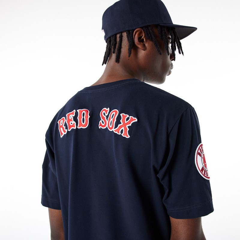 Camiseta New Era Boston Sox MLB Logo Select Azules | RZ6159327