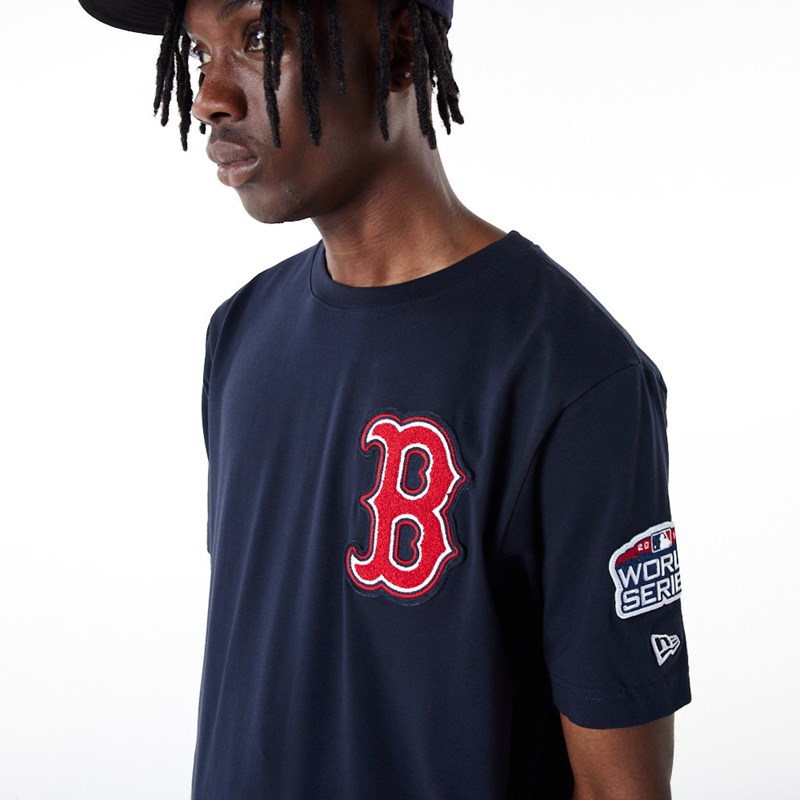 Camiseta New Era Boston Sox MLB Logo Select Azules | RZ6159327