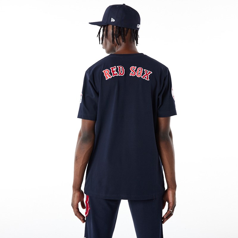 Camiseta New Era Boston Sox MLB Logo Select Azules | RZ6159327