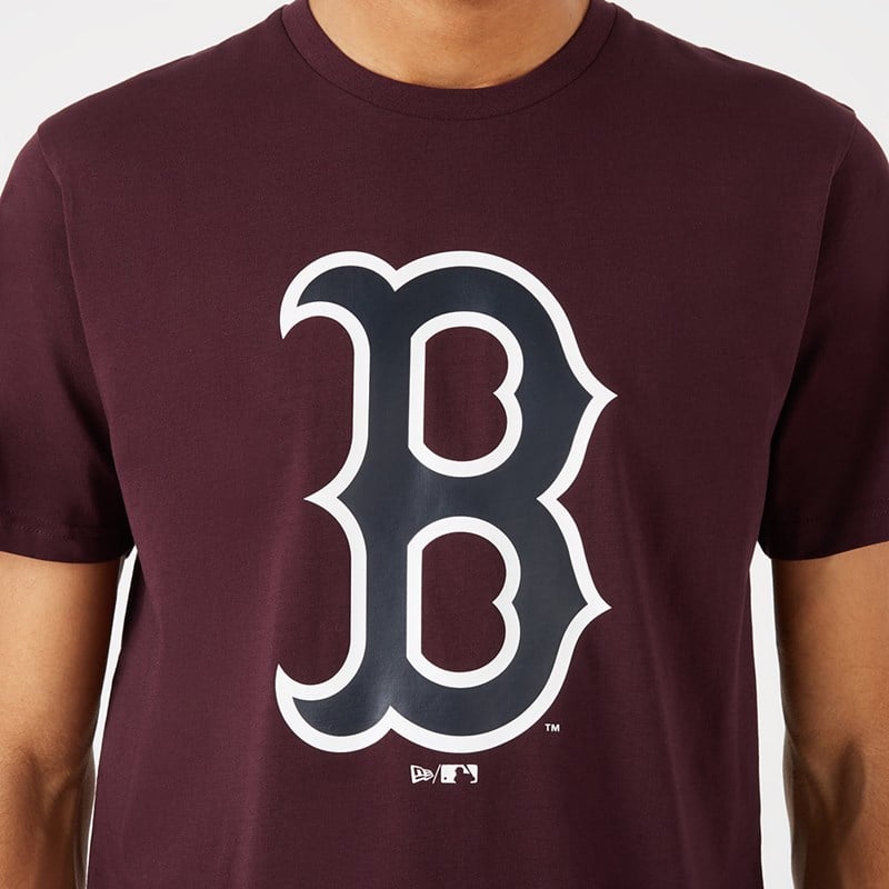 Camiseta New Era Boston Sox Team Logo Rojos | IO0786419