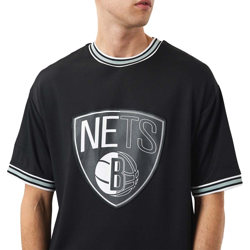 Camiseta New Era Brooklyn Nets NBA Team Logo Negros | BL9036518