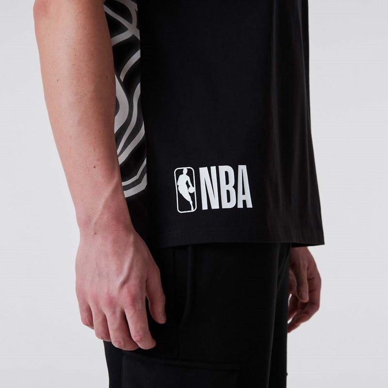 Camiseta New Era Brooklyn Nets Neon Oversized Negros | HC2947056