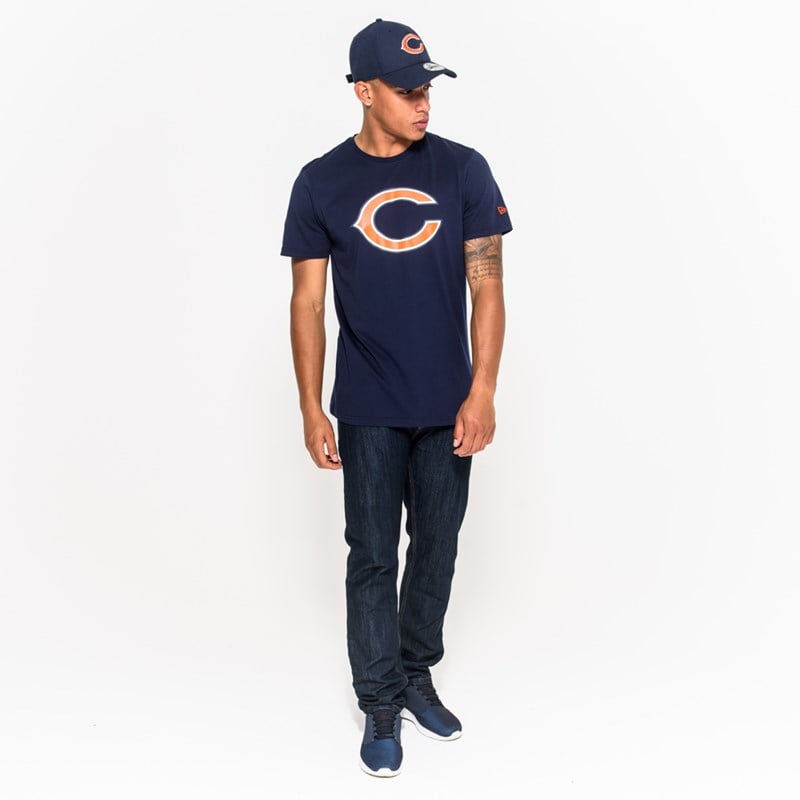 Camiseta New Era Chicago Bears Team Logo Azules | BA0324759