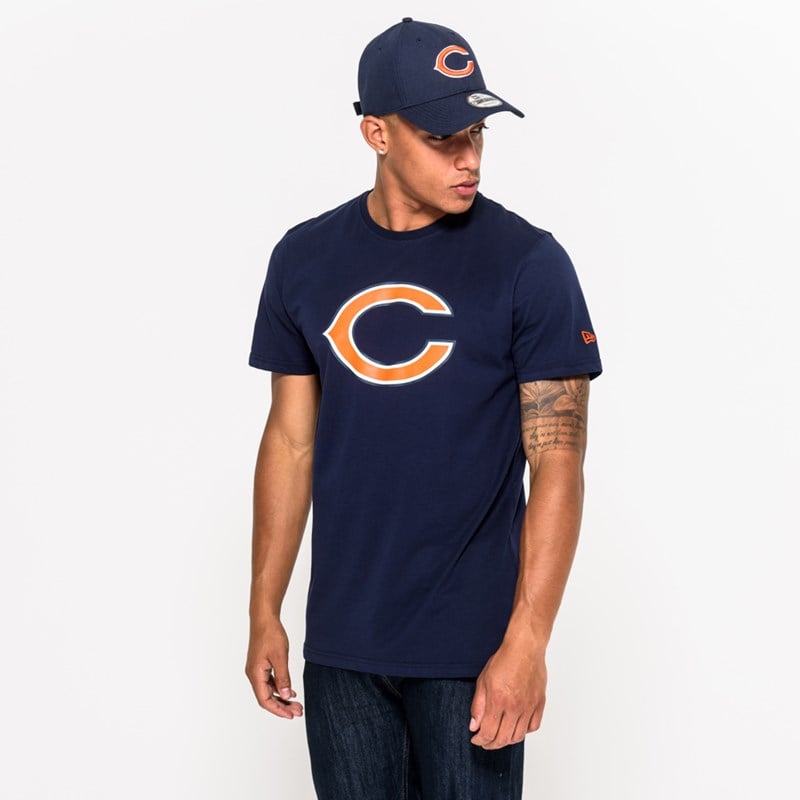 Camiseta New Era Chicago Bears Team Logo Azules | BA0324759