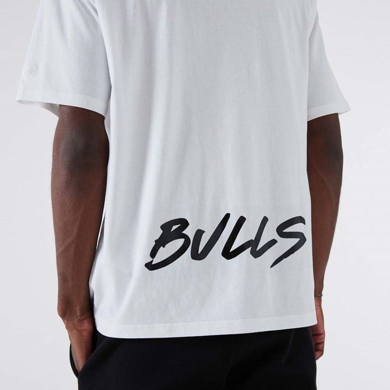 Camiseta New Era Chicago Bulls NBA Blancos | PG6053947