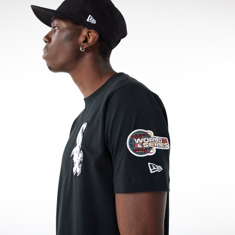 Camiseta New Era Chicago Sox MLB Logo Select Negros | UI5837601