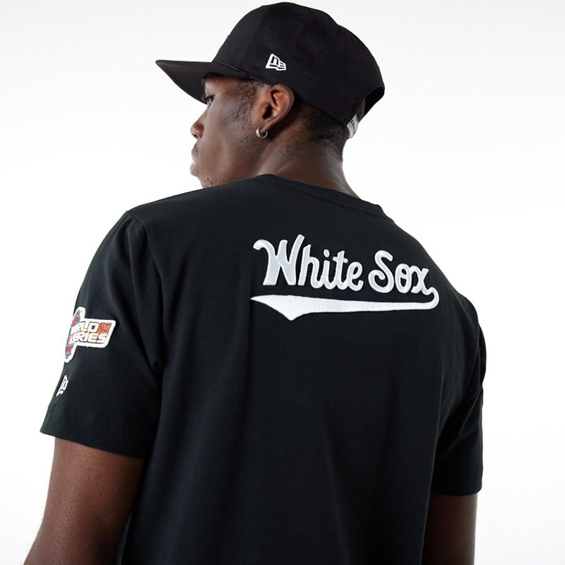 Camiseta New Era Chicago Sox MLB Logo Select Negros | UI5837601