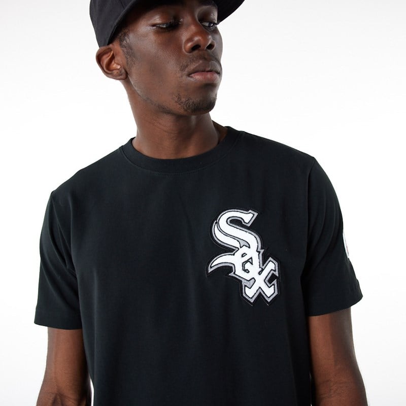 Camiseta New Era Chicago Sox MLB Logo Select Negros | UI5837601