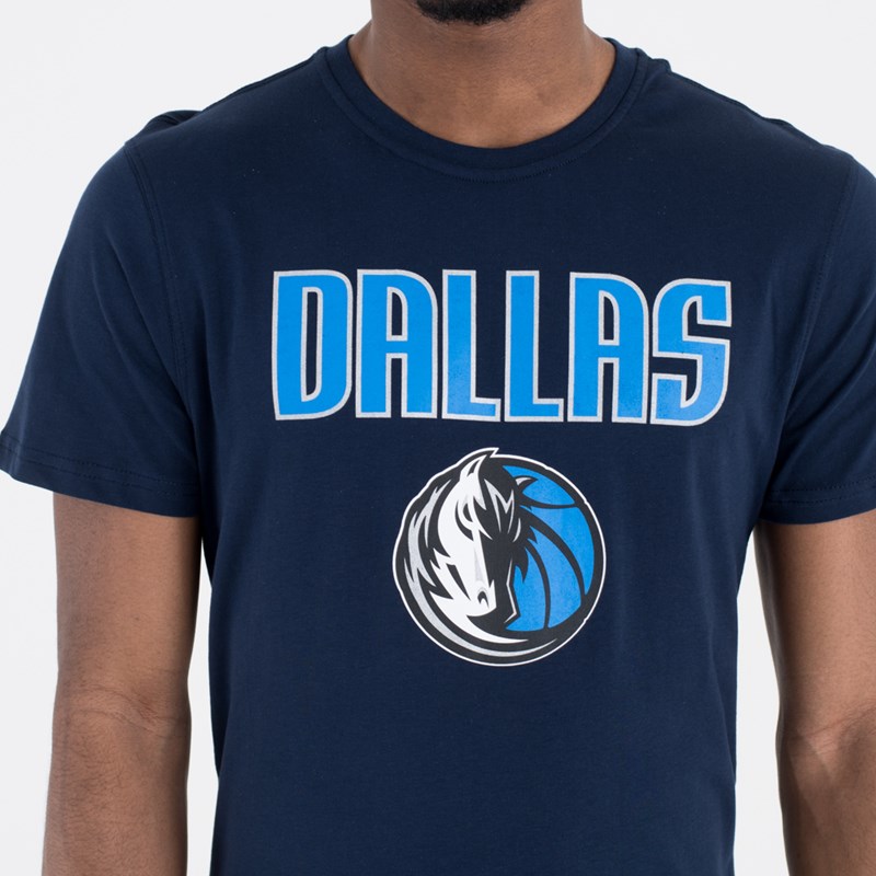 Camiseta New Era Dallas Mavericks NBA Team Logo Azules | AE6597084