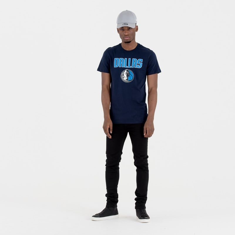 Camiseta New Era Dallas Mavericks NBA Team Logo Azules | AE6597084