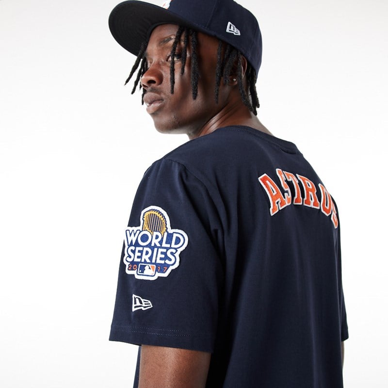 Camiseta New Era Houston Astros MLB Logo Select Azules | MF0379261