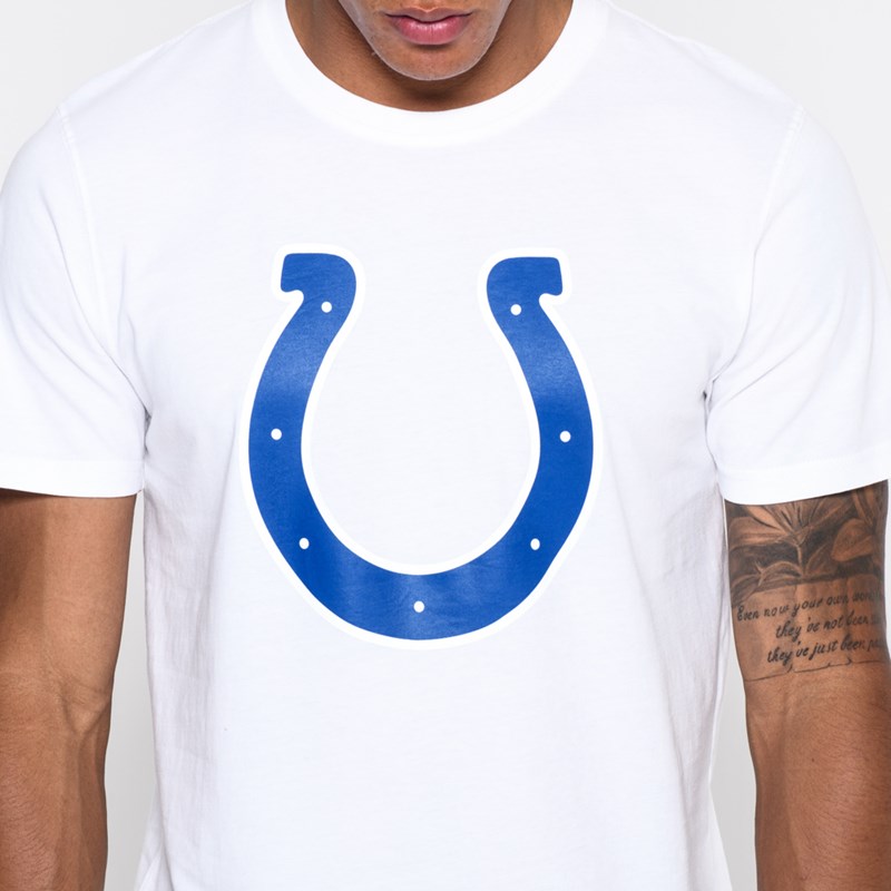 Camiseta New Era Indianapolis Colts Team Logo Blancos | PS0197546