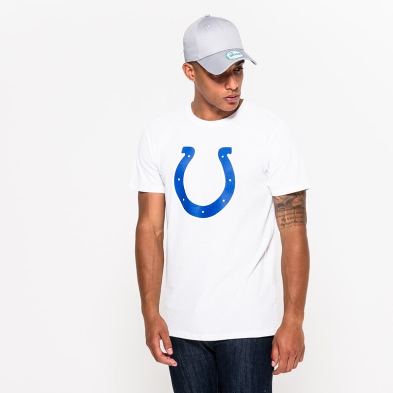 Camiseta New Era Indianapolis Colts Team Logo Blancos | PS0197546